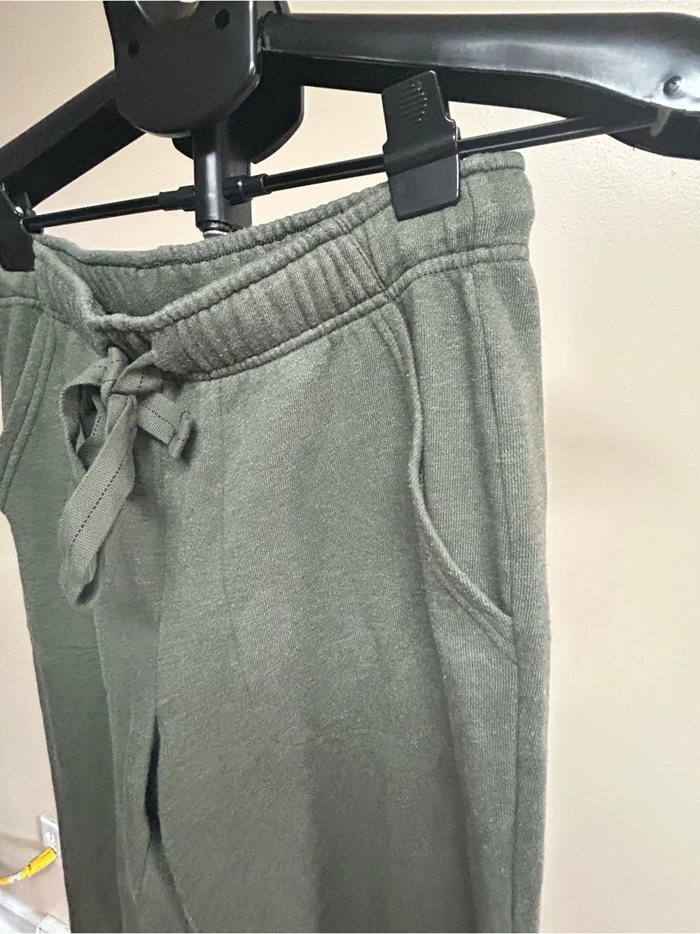 Aerie Olive Green Lounge Joggers Women's Size Small Drawstring Pocket Sweatpants - Picture 8 of 11